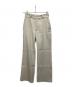THE SHINZONE（ザ シンゾーン）の古着「センタープレスパンツ」｜アイボリー