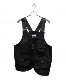 LORINZA（ロリンザ）の古着「2Ｗay Bag Ｖest」｜ブラック