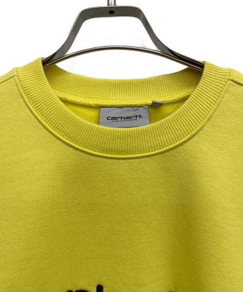 CarHartt（カーハート）CarHartt (カーハート) スウェット イエロー サイズ:Mの古着・服飾アイテム