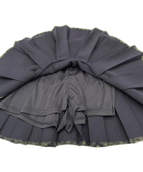 darich（ダーリッチ）Darich (ダーリッチ) リメイクライクチェックミニスカート グリーン サイズ:Sの古着・服飾アイテム