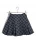Darich（ダーリッチ）の古着「リメイクライクチェックミニスカート」｜グリーン