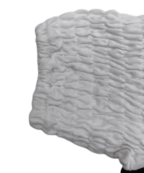 darich（ダーリッチ）Darich (ダーリッチ) リメイクストーリーシャーリングワンピース ホワイト サイズ:Free-Lの古着・服飾アイテム