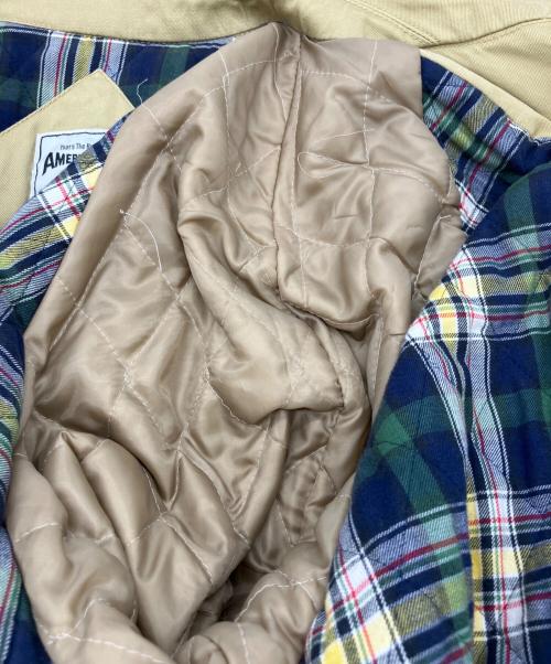 古着（フルギ）古着 (フルギ) ヴィンテージコート カーキ サイズ:LARGEの古着・服飾アイテム