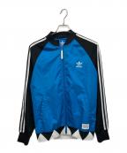 adidas Originalsアディダスオリジナル）の古着「トラックジャケット」｜ブルー