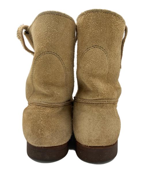 RED WING（レッドウィング）RED WING (レッドウィング) エンジニアブーツ ベージュ サイズ:9　1/2Eの古着・服飾アイテム