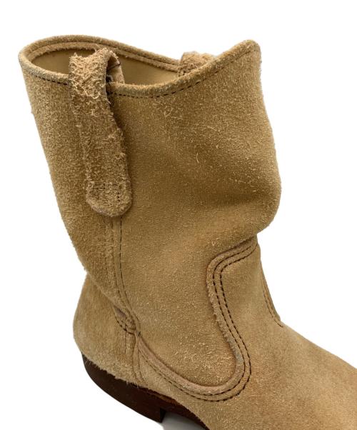 RED WING（レッドウィング）RED WING (レッドウィング) エンジニアブーツ ベージュ サイズ:9　1/2Eの古着・服飾アイテム
