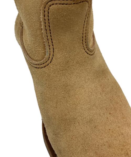 RED WING（レッドウィング）RED WING (レッドウィング) エンジニアブーツ ベージュ サイズ:9　1/2Eの古着・服飾アイテム