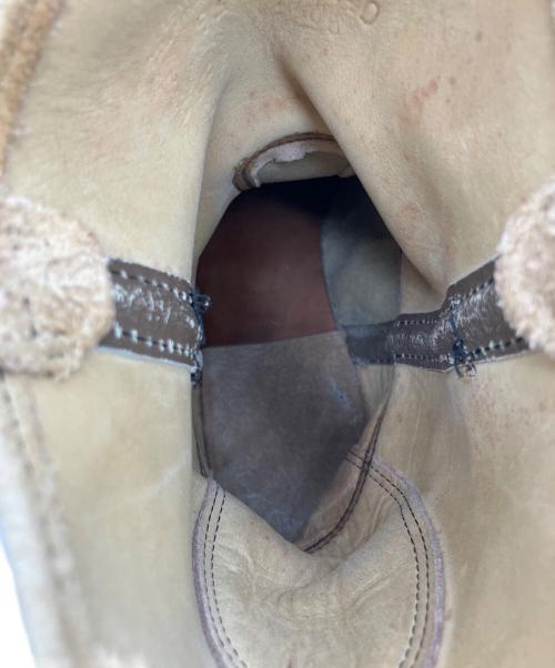 RED WING（レッドウィング）RED WING (レッドウィング) エンジニアブーツ ベージュ サイズ:9　1/2Eの古着・服飾アイテム