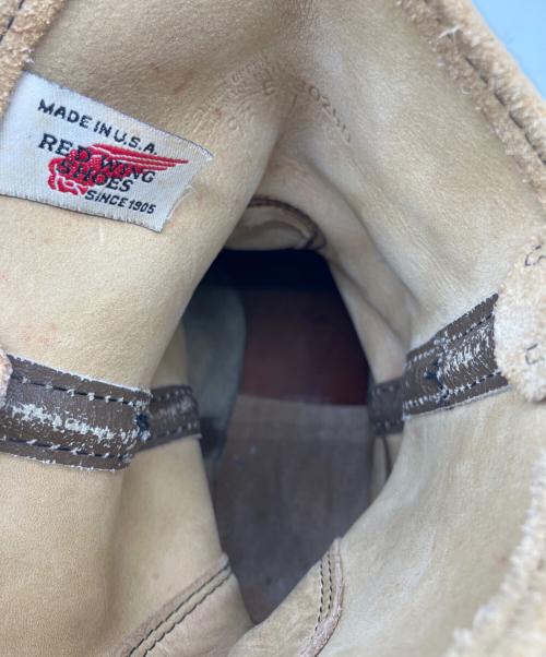 RED WING（レッドウィング）RED WING (レッドウィング) エンジニアブーツ ベージュ サイズ:9　1/2Eの古着・服飾アイテム