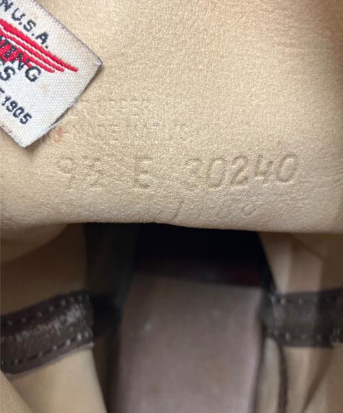 RED WING（レッドウィング）RED WING (レッドウィング) エンジニアブーツ ベージュ サイズ:9　1/2Eの古着・服飾アイテム