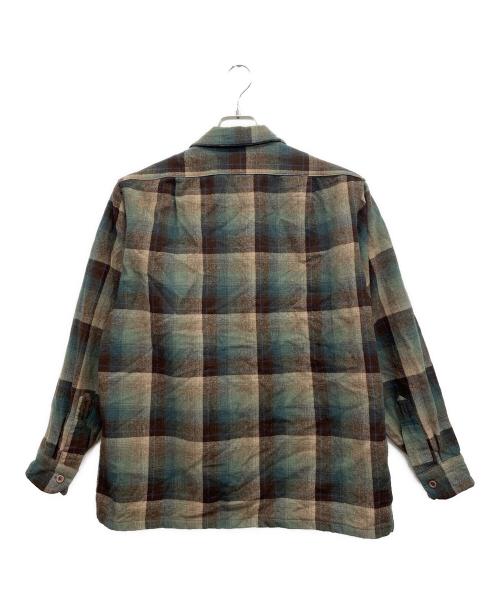 PENDLETON（ペンドルトン）PENDLETON (ペンドルトン) 長袖シャツ グリーン サイズ:Mの古着・服飾アイテム