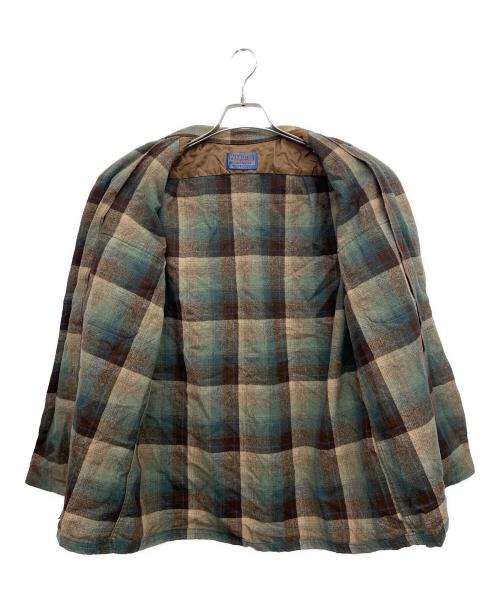 PENDLETON（ペンドルトン）PENDLETON (ペンドルトン) 長袖シャツ グリーン サイズ:Mの古着・服飾アイテム