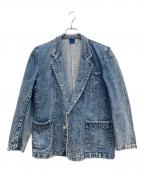JEANBELLジーンベル）の古着「デニムテーラードジャケット」｜インディゴ