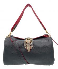 COCOCELUX GOLD（ココセリュックスゴールド）の古着「ショルダーバッグ」｜レッド×ブラック