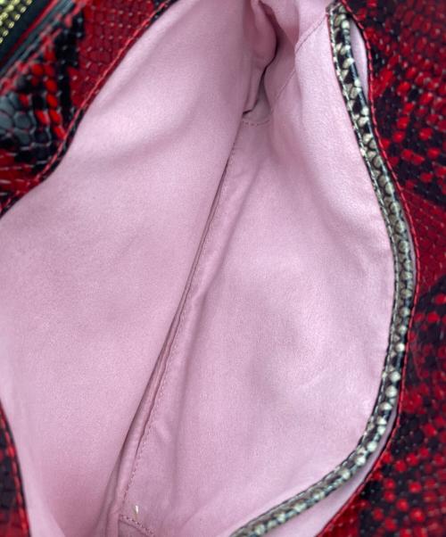 COCOCELUX GOLD（ココセリュックスゴールド）COCOCELUX GOLD (ココセリュックスゴールド) ショルダーバッグ レッド×ブラックの古着・服飾アイテム