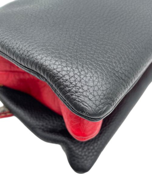 COCOCELUX GOLD（ココセリュックスゴールド）COCOCELUX GOLD (ココセリュックスゴールド) ショルダーバッグ レッド×ブラックの古着・服飾アイテム