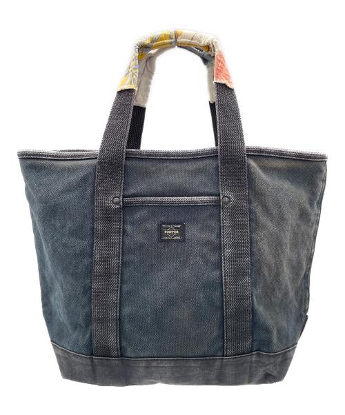 PORTER FENNICA（ポーターフェニカ）PORTER FENNICA (ポーターフェニカ) トートバッグ ブラックの古着・服飾アイテム