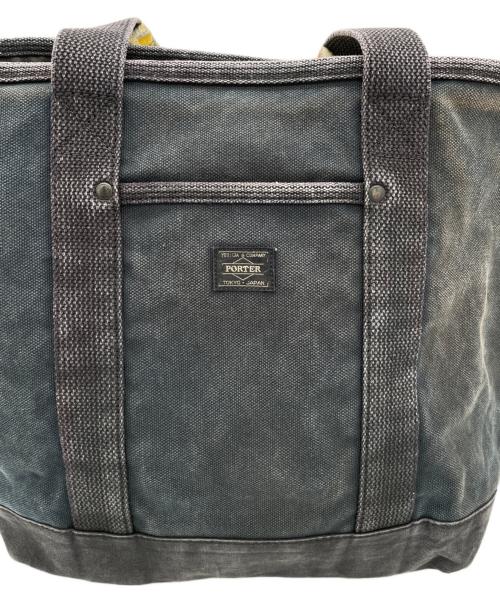 PORTER FENNICA（ポーターフェニカ）PORTER FENNICA (ポーターフェニカ) トートバッグ ブラックの古着・服飾アイテム
