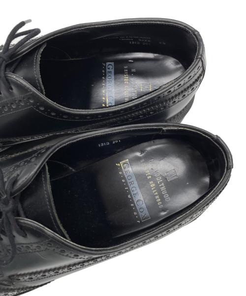 N.HOOLYWOOD（エヌ ハリウッド）N.HOOLYWOOD (エヌ ハリウッド) ウィングチップシューズ ブラック サイズ:8 1/2の古着・服飾アイテム