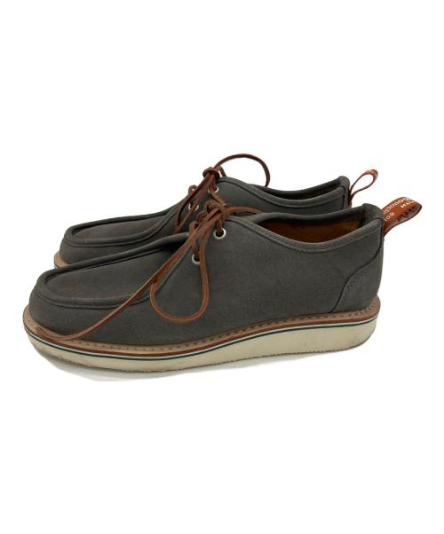 Dr.Martens（ドクターマーチン）Dr.Martens (ドクターマーチン) stussy (ステューシー) スウェードブーツ グレー サイズ:UK8の古着・服飾アイテム