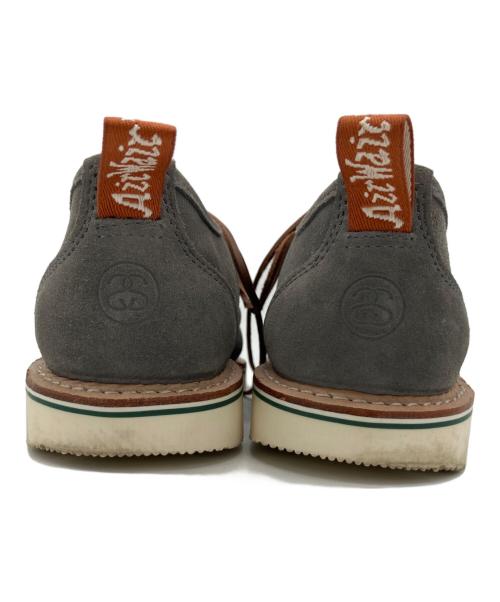 Dr.Martens（ドクターマーチン）Dr.Martens (ドクターマーチン) stussy (ステューシー) スウェードブーツ グレー サイズ:UK8の古着・服飾アイテム