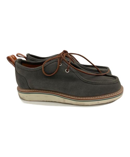 Dr.Martens（ドクターマーチン）Dr.Martens (ドクターマーチン) stussy (ステューシー) スウェードブーツ グレー サイズ:UK8の古着・服飾アイテム