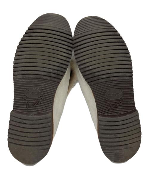 SOLOVIERE（ソロヴィエール）SOLOVIERE (ソロヴィエール) スウェードブーツ スカイブルー サイズ:41の古着・服飾アイテム