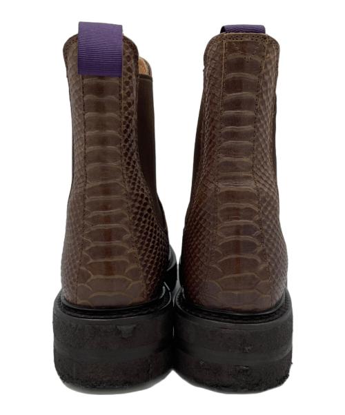 ESTYS（エッツィー）ESTYS (エッツィー) サイドゴアブーツ ブラウン サイズ:40の古着・服飾アイテム