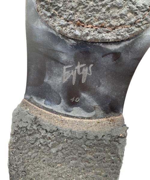 ESTYS（エッツィー）ESTYS (エッツィー) サイドゴアブーツ ブラウン サイズ:40の古着・服飾アイテム