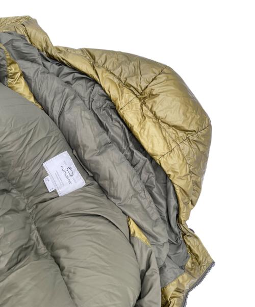 WOOLRICH（ウールリッチ）WOOLRICH (ウールリッチ) MUFFLE DOWN PARKA　ダウンジャケット グリーン サイズ:USA　Mの古着・服飾アイテム