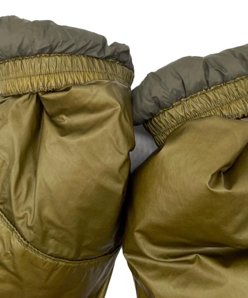 WOOLRICH（ウールリッチ）WOOLRICH (ウールリッチ) MUFFLE DOWN PARKA　ダウンジャケット グリーン サイズ:USA　Mの古着・服飾アイテム