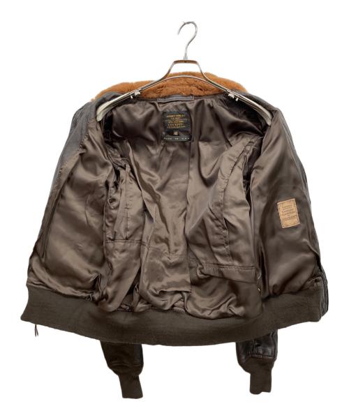 COCKPIT（コックピット）COCKPIT (コックピット) フライトジャケット ブラウン サイズ:46の古着・服飾アイテム
