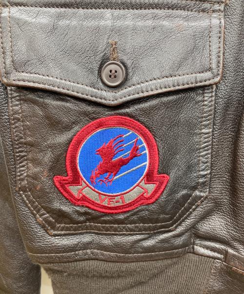 COCKPIT（コックピット）COCKPIT (コックピット) フライトジャケット ブラウン サイズ:46の古着・服飾アイテム