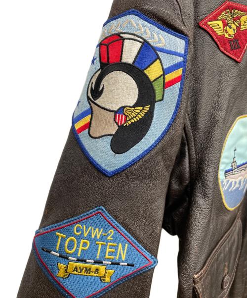 COCKPIT（コックピット）COCKPIT (コックピット) フライトジャケット ブラウン サイズ:46の古着・服飾アイテム