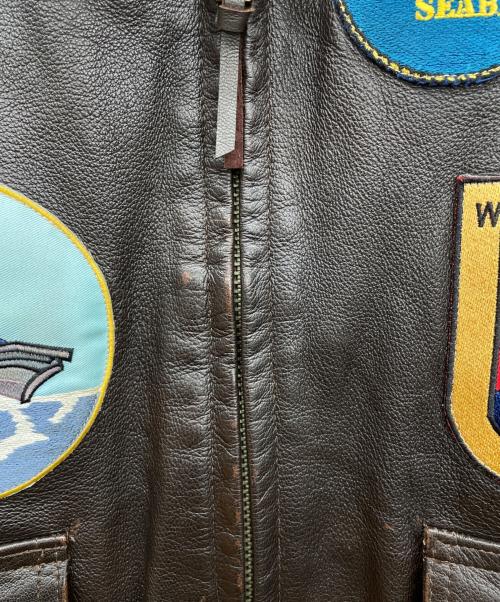 COCKPIT（コックピット）COCKPIT (コックピット) フライトジャケット ブラウン サイズ:46の古着・服飾アイテム