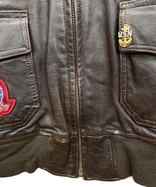 COCKPIT（コックピット）COCKPIT (コックピット) フライトジャケット ブラウン サイズ:46の古着・服飾アイテム