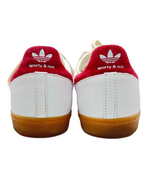 adidas（アディダス）adidas (アディダス) Sporty & Rich (スポーティーアンドリッチ) Samba OG ホワイト×レッド サイズ:26cmの古着・服飾アイテム
