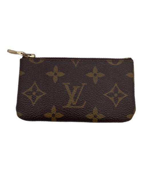 LOUIS VUITTON（ルイ ヴィトン）LOUIS VUITTON (ルイ ヴィトン) カードキーケース ポシェット･クレ ブラウンの古着・服飾アイテム