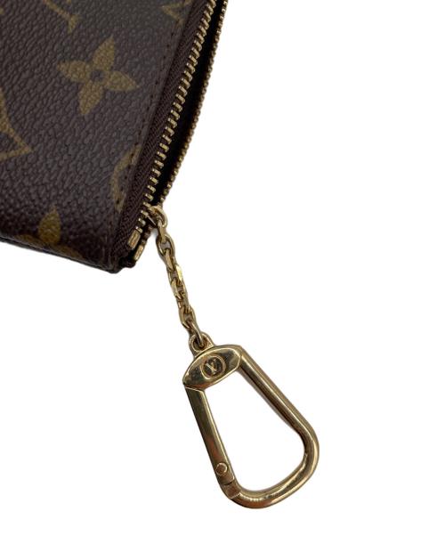 LOUIS VUITTON（ルイ ヴィトン）LOUIS VUITTON (ルイ ヴィトン) カードキーケース ポシェット･クレ ブラウンの古着・服飾アイテム