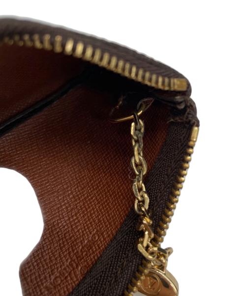 LOUIS VUITTON（ルイ ヴィトン）LOUIS VUITTON (ルイ ヴィトン) カードキーケース ポシェット･クレ ブラウンの古着・服飾アイテム
