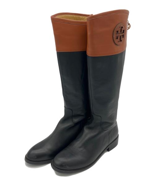 TORY BURCH（トリーバーチ）TORY BURCH (トリーバーチ) ロングブーツ ブラック サイズ:表記サイズ無しの古着・服飾アイテム