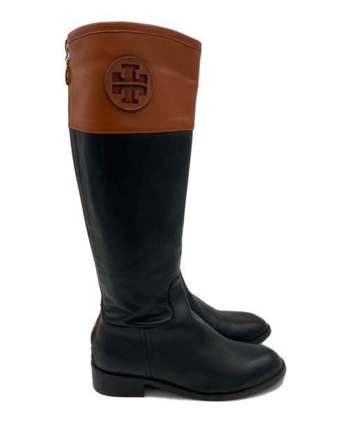 TORY BURCH（トリーバーチ）TORY BURCH (トリーバーチ) ロングブーツ ブラック サイズ:表記サイズ無しの古着・服飾アイテム