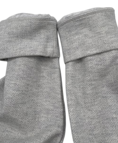 Paul Stuart（ポールスチュアート）Paul Stuart (ポールスチュアート) へリンボンコットンハーフジップカットソー グレー サイズ:XLの古着・服飾アイテム