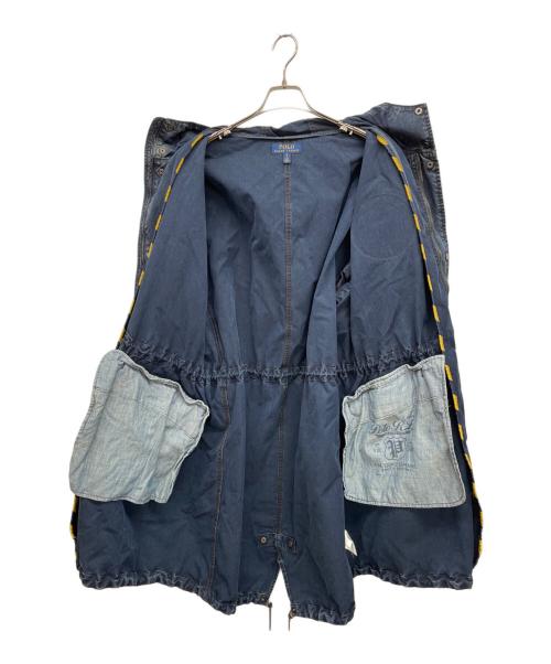 POLO RALPH LAUREN（ポロ・ラルフローレン）POLO RALPH LAUREN (ポロ・ラルフローレン) デニムコート インディゴ サイズ:Lの古着・服飾アイテム