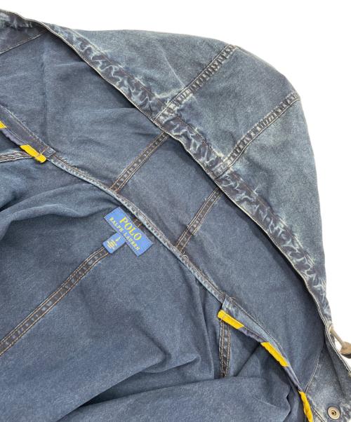 POLO RALPH LAUREN（ポロ・ラルフローレン）POLO RALPH LAUREN (ポロ・ラルフローレン) デニムコート インディゴ サイズ:Lの古着・服飾アイテム