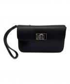 FURLAフルラ）の古着「クラッチバッグ」｜ブラック