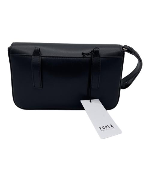 FURLA（フルラ）FURLA (フルラ) クラッチバッグ ブラックの古着・服飾アイテム