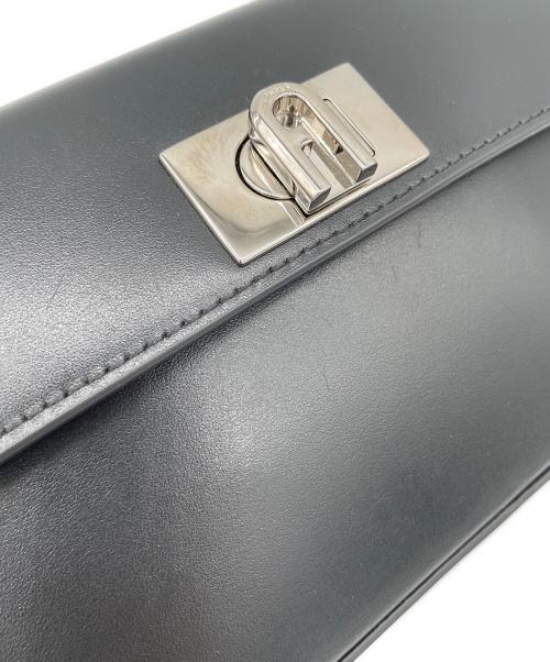 FURLA（フルラ）FURLA (フルラ) クラッチバッグ ブラックの古着・服飾アイテム
