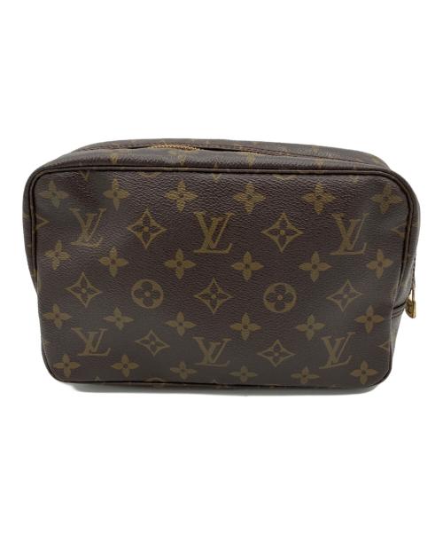 LOUIS VUITTON（ルイ ヴィトン）LOUIS VUITTON (ルイ ヴィトン) トゥルーストワレット23　コスメポーチ ブラウンの古着・服飾アイテム