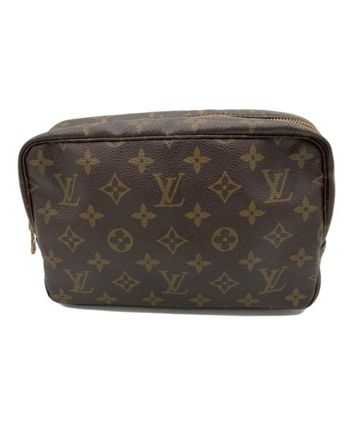 LOUIS VUITTON（ルイ ヴィトン）LOUIS VUITTON (ルイ ヴィトン) トゥルーストワレット23　コスメポーチ ブラウンの古着・服飾アイテム